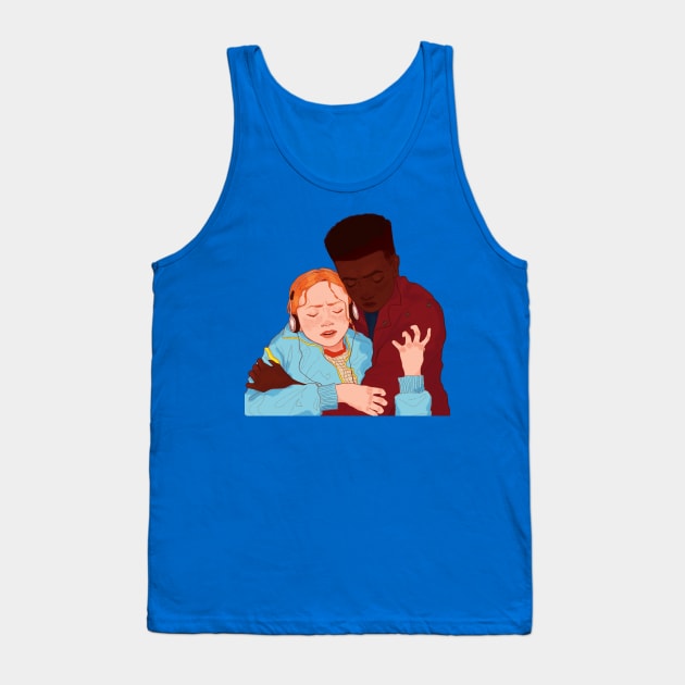 Max and Lucas Season 4 Tank Top by Vivian Ostrander